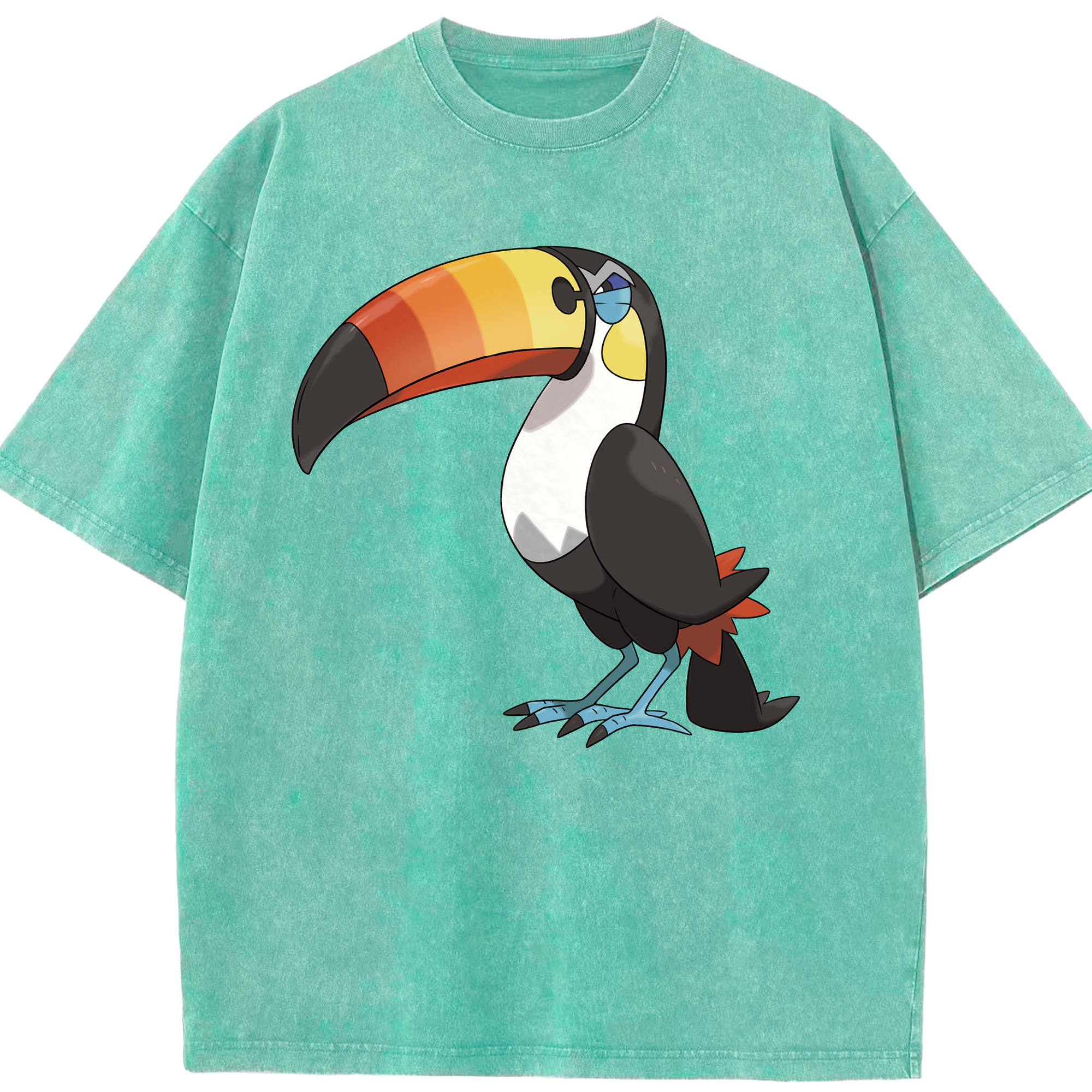（画像用） ポケットモンスター Pokémon 綿100% ヴィンテージ風 半袖Tシャツ（フロントプリント）